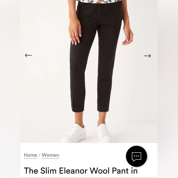 Eleanor Slim Fit Pant in Rosin Green frank & oak - Picture 4 of 6